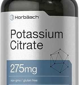 Potassium Citrate Supplement | 400 Capsules