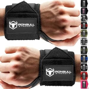 Premium Weightlifting Wrist Wraps with Thumb Loop