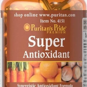 Puritan's Pride Super Antioxidant Softgels, 100 Count