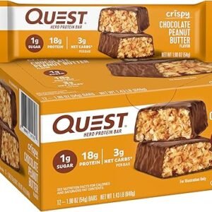 Quest Crispy Chocolate Peanut Butter Protein Bars