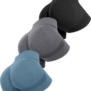 Seamless Butt Lifting Gym Booty Shorts