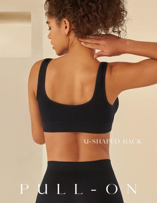 Seamless Yoga Sports Bras 3 Pack