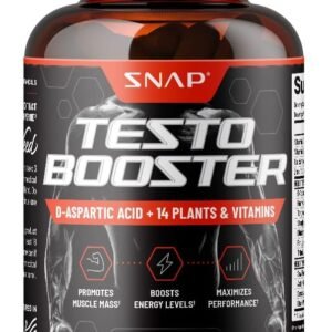 Snap Testosterone Booster for Men - 60 Capsules