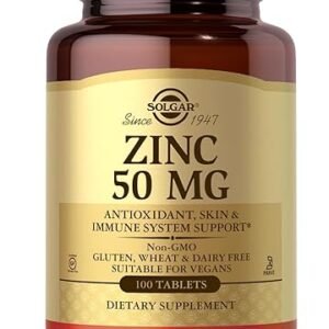 Solgar Zinc 50mg Tablets - Immune Support