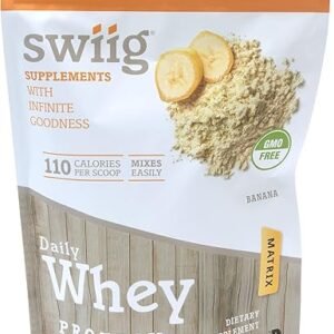 Swiig Banana Whey Protein, 20g