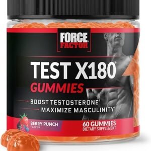 Test X180 Gummies Testosterone Booster Supplement