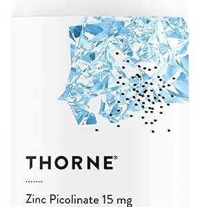 Thorne Zinc Picolinate 15mg Supplement - Wellness Support