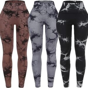 Tie Dye High Waisted Workout Leggings