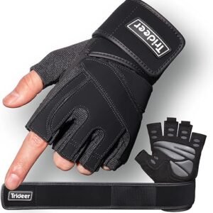 Trideer Workout Gloves with Wrist Support
