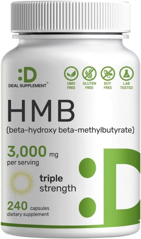 Ultra Strength HMB Supplement for Muscle Growth