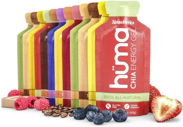 Variety Pack of Huma Chia Energy Gels