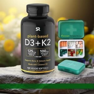 Vegan Vitamin D3 + K2 Softgels Bundle