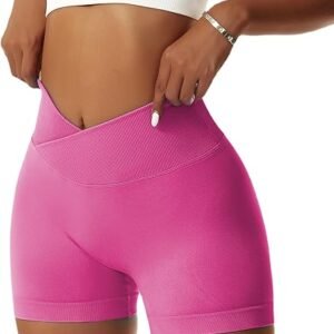 Vertvie Women's Yoga Workout Shorts