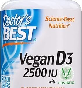 Vitamin D3 2500IU - Immune & Bone Support