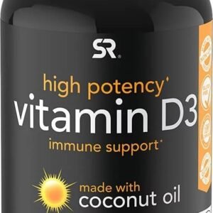 Vitamin D3 Coconut Softgels, 360ct