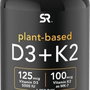 Vitamin D3 K2 Plant-Based Softgels