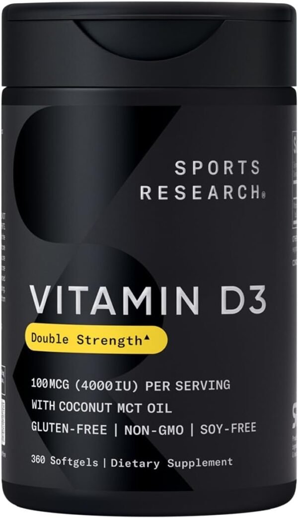 Vitamin D3 with Coconut MCT Oil