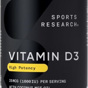 Vitamin D3 with MCT Oil Supplement