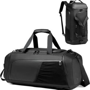 Waterproof Gym Duffle Bag with Shoe Compartment