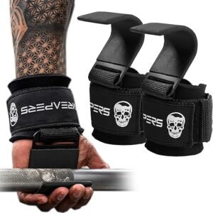 Weight Lifting Hooks for Deadlifts and Pull-Ups