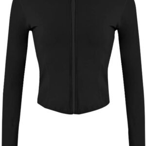 Women's Lightweight Zip Running Track Jacket