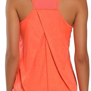 Women's Racerback Mesh Workout Tank Top