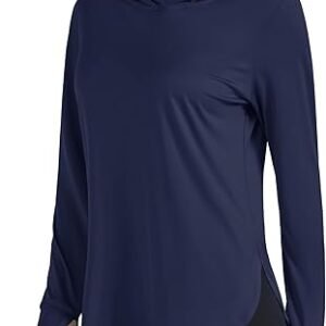 Women's Sun Protection Hoodie with Thumb Hole