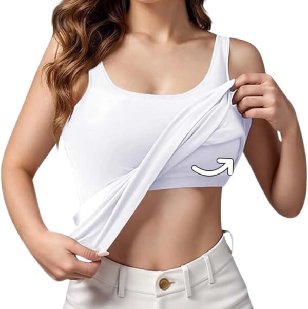 Women's Tank Tops with Built-In Bras