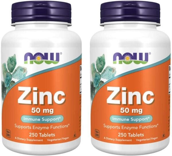 Zinc 50mg 250 Count (2 Pack)