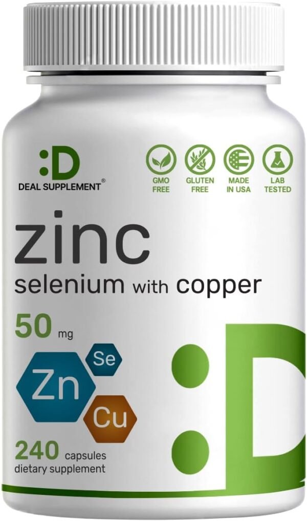 Zinc 50mg with Selenium and Copper