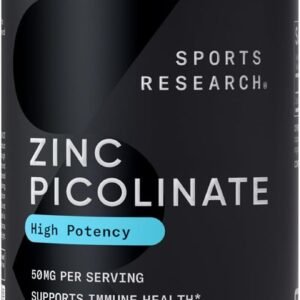 Zinc Picolinate with Coconut Oil Supplement