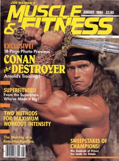1984-August-Vol 45, Num 8-Muscle and Fitness