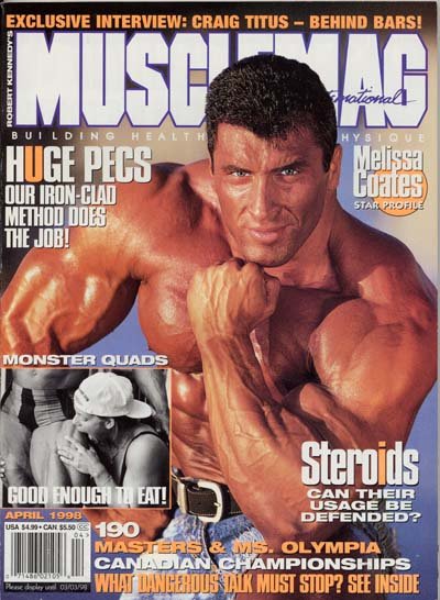 1998-April-Num 190-Muscle Mag International