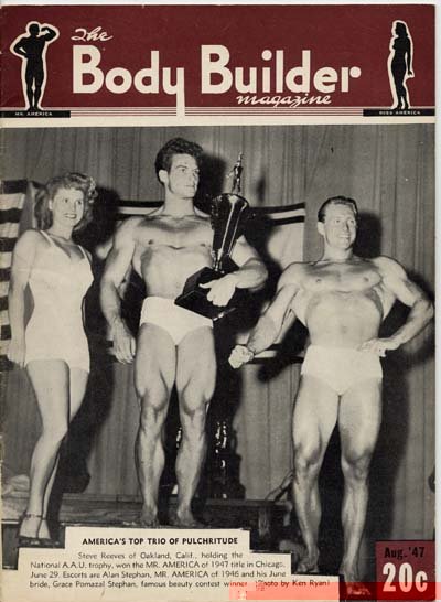 1947 August-Vol 2, Num 8-Chicago Bodybuilder-Chicago Bodybuilder