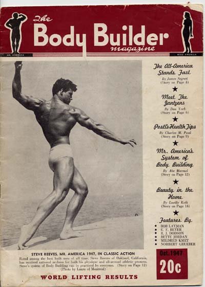 1947 October-Vol 2, Num 10-Chicago Bodybuilder-Chicago Bodybuilder